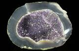 Purple Amethyst Geode - Uruguay #66703-1